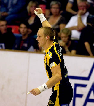 Handboll Drott - Hammarby. Lukas Karlsson