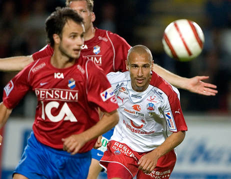 Fotboll. Allsvenskan. Öster - Helsingborg. Henrik Larsson