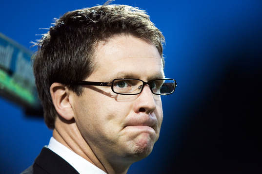 En sammanbiten Rikard Norling, tränare, AIK