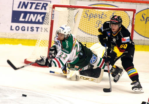 Ishockey. Allsvenskan. Rögle - Västerås. Mattias