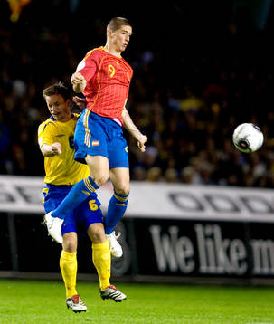 Tobias Linderoth, Sverige och Fernando Torres, Spanien