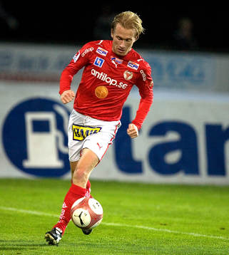 Fotboll. Svenska Cupen. Kalmar - Gefle. Mikael Eklund