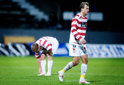 Hans Berggren, Häcken lämnar besviket planen