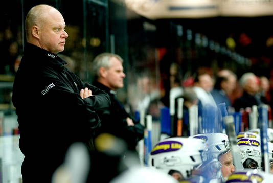 Färjestads tränare Roger Melin