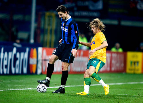 Zlatan Ibrahimovic, Inter och Miguel Veloso, Sporting