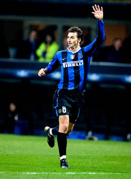 Fotboll, Champions League, Zlatan Ibrahimovic, Inter