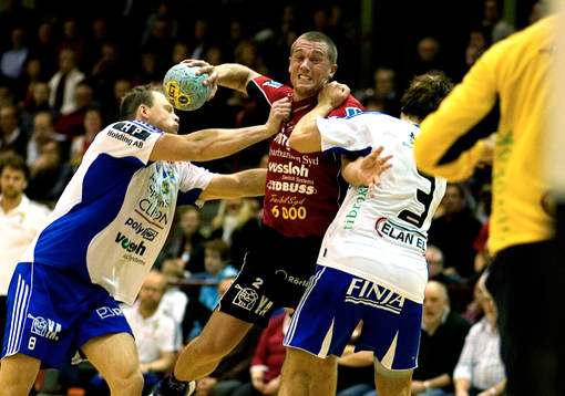 Linus Rasmussen, IFK Ystad, hårt stoppad
