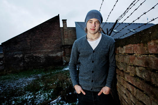 Victor Hedman, försvarare i det svenska juniorlandslaget