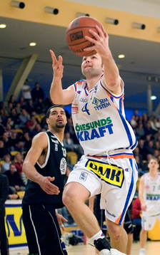 Jonathan Sjöberg, Öresundskraft, mot korgen