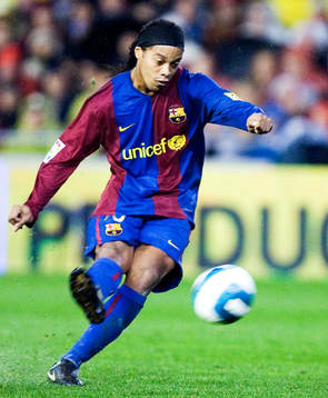 Ronaldinho, Barcelona, frispark