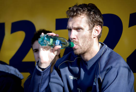 Andreas Isaksson på bänken