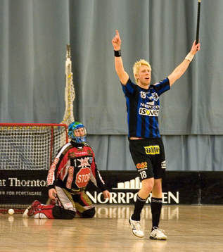 Marcus Gullstrand, jubel