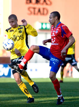 Henrik Larsson, Helsingborg, Samuel Holmén, Elfsborg