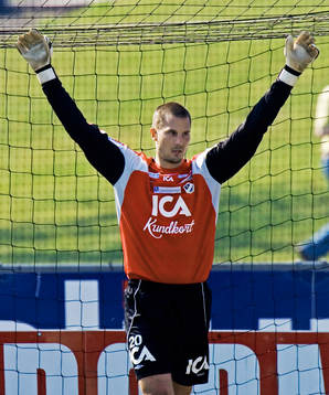 Magnus Bahne, målvakt, Halmstad