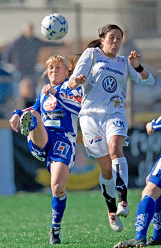 Frida Östberg, Linköping och Madeleine Edlund, Umeå