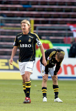 Daniel Tjernström, AIK lämnar besviken arenenan