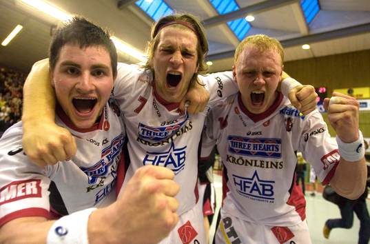 Drotts Robert Jangmo, Michael Mattsson och Christoffer