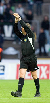 Åke Andreasson, domare. Tecken