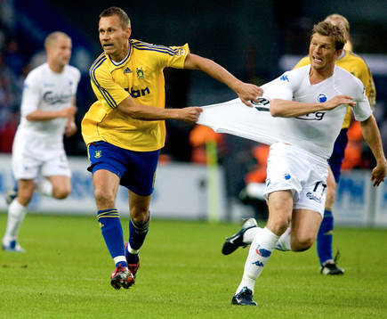 Bröndby - Köpenhamn: Marcus Lantz, Bröndby försöker