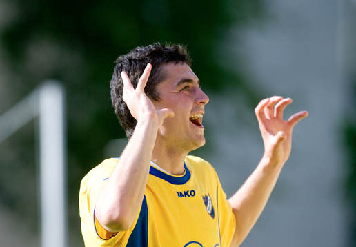 2-1, segerskytten Blerim Mullici jubel