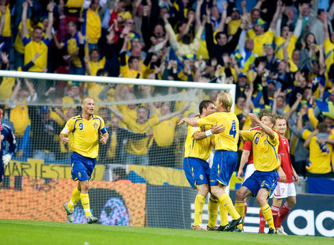 Sverige jubel