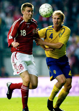Nicklas Bendtner, Danmark och Petter Hansson, Sverige