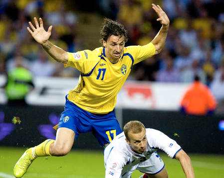 Store Zlatan Ibrahimovic kom in sista kvarten