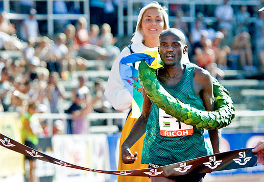 Phillip Bandawe, Zimbabwe, Årets vinnare springer över