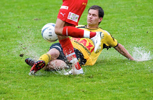 Erik Persson och IFK föll i blötan