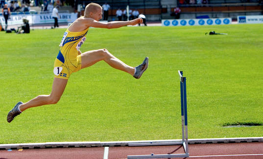 Henrik Encke, Sverige. 400 meter häck