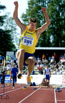 David Fryholm, Sverige. Längd
