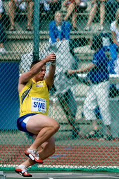 Mattias Jons, Sverige. Slägga
