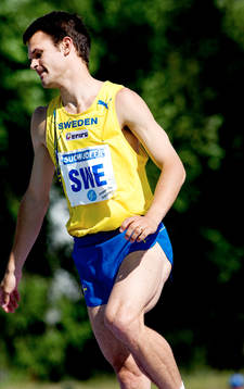 Det var inte riktigt Stefan Holms dag. Det blev en del