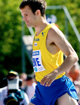 Det var inte riktigt Stefan Holms dag. Det blev en del