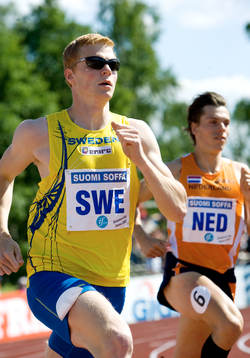Mattias Claesson, Sverige 800 meter