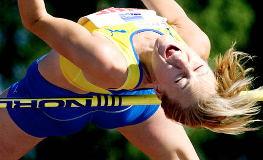 Kajsa Bergqvist, Sverige