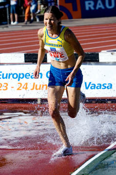 Christin Johansson, Sverige 3000 meter hinder
