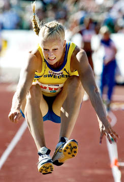 Carolina Klüft, Sverige
