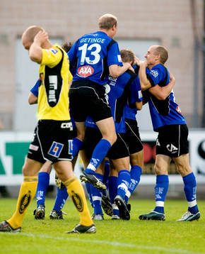 Jubel i Halmstad