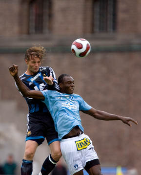 Markus Johannesson, Djurgården och Edward Ofere, Malmö