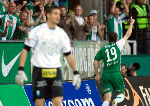 Paulinho Guará, Hammarby, jubel