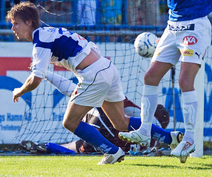 1-1, Dusan Djuric nickar in kvitteringen och målvakten