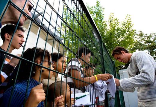 Johan Elmander, Toulouse, autograf