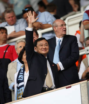 Thaksin Shinawatra, ägare, Manchester City