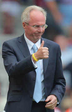 Sven-Göran Eriksson, tränare, Manchester City