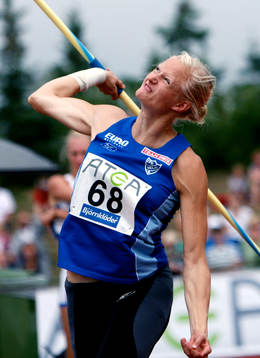 Carolina Klüft, spjut