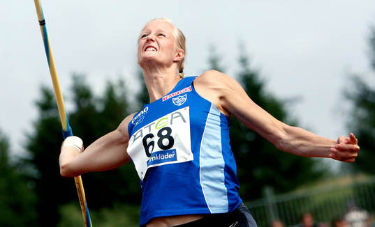 Carolina Klüft, spjut