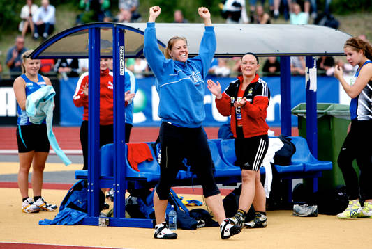 Annika Pettersson, jubel