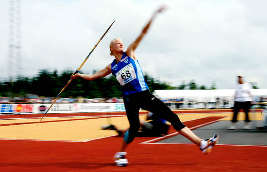 Carolina Klüft, spjut