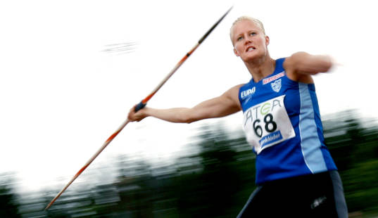 Carolina Klüft, spjut
